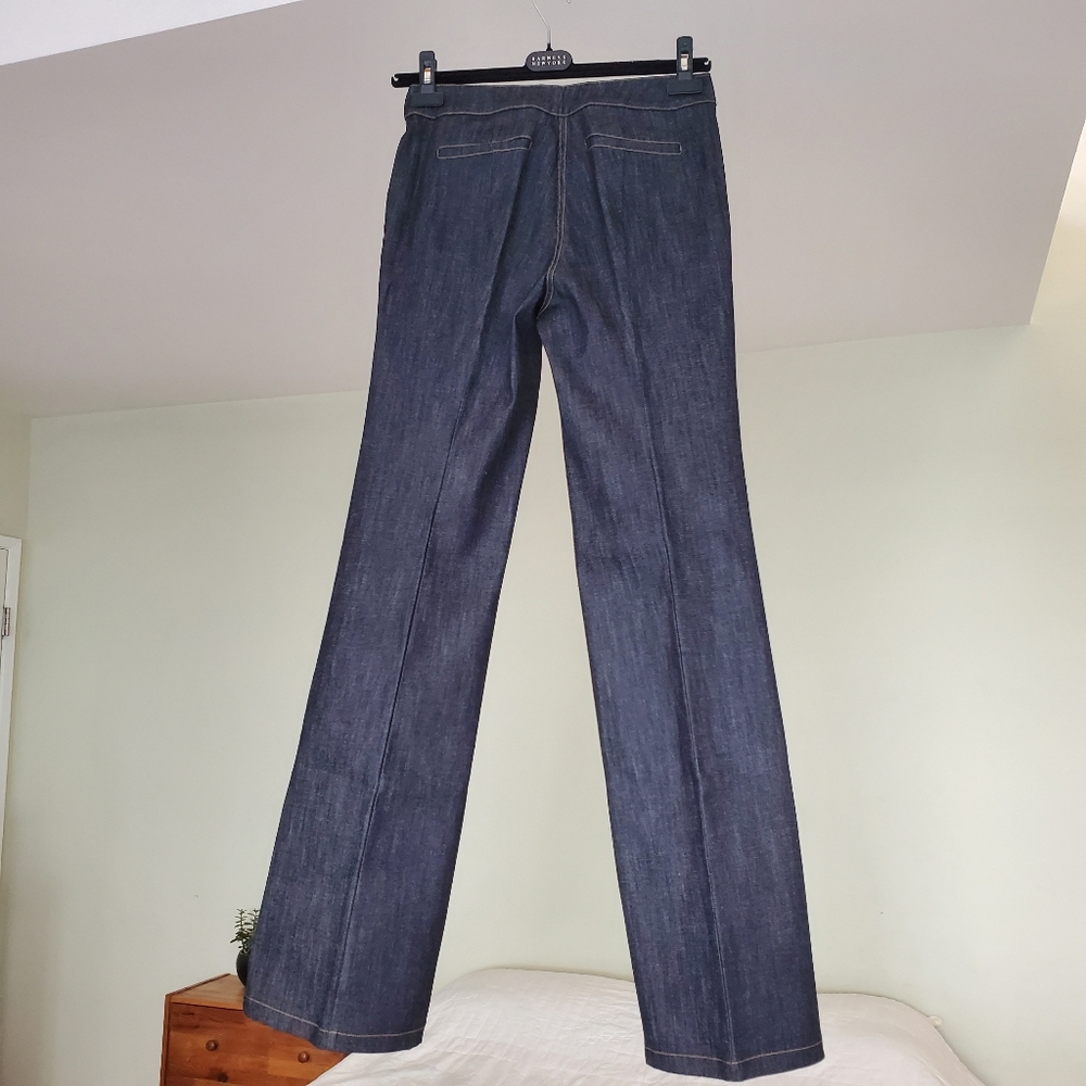Derek Lam dark denim high waist flared jeans - Picture 8 of 8